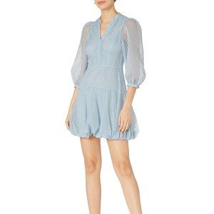 Rebecca Taylor Organdy Stripe Dress